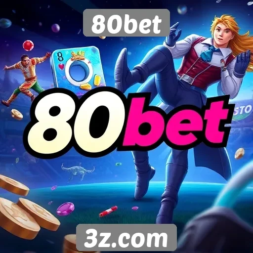 Visão geral dos jogos disponíveis no 80bet
